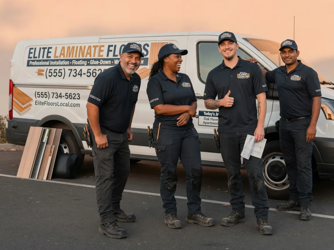 Laminate flooring installation company in Ricketts, IA